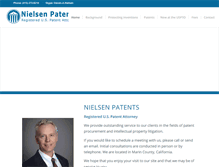 Tablet Screenshot of nielsenpatents.com